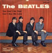 ITALY 1964 05 18 - QMSP 16361 - YOU CAN'T DO THAT ⁄ CAN'T BUY ME LOVE - A - SLEEVES  - pic 1