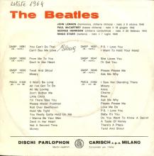 ITALY 1964 05 18 - QMSP 16361 - YOU CAN'T DO THAT ⁄ CAN'T BUY ME LOVE - A - SLEEVES  - pic 4