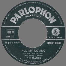 ITALY 1964 07 03 - QMSP 16364 - THANK YOU GIRL ⁄ ALL MY LOVING - B - LABELS - pic 8