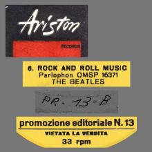 ITALY 1964 12 11 - 1965 - B - PROMO RECORD - REGENT - PROMOZIONE EDITORIALE N. 13 - ROCK AND ROLL MUSIC - pic 3