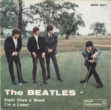 ITALY 1965 04 09 - QMSP 16377 - EIGHT DAYS A WEEK ⁄ I'M A LOSER - A - SLEEVE - pic 1