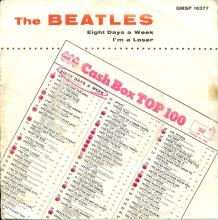 ITALY 1965 04 09 - QMSP 16377 - EIGHT DAYS A WEEK ⁄ I'M A LOSER - A - SLEEVE - pic 4