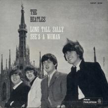 ITALY 1965 06 30 - QMSP 16381 - LONG TALL SALLY ⁄ SHE'S A WOMAN - A - SLEEVE - pic 1