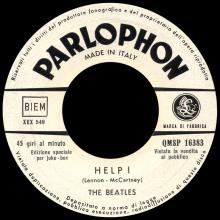 ITALY 1965 09 01 - QMSP 16383 - HELP ! ⁄ I'M DOWN - LABEL B - pic 1