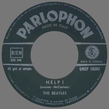 ITALY 1965 09 01 - QMSP 16383 - HELP ! ⁄ I'M DOWN - B - LABELS - pic 1