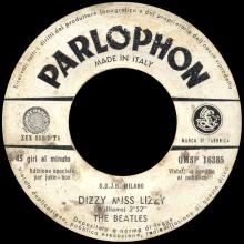 ITALY 1965 10 12 - QMSP 16385 - I NEED YOU ⁄ DIZZY MISS LIZZY - LABEL A 1 - S.D.B.J. MILANO - pic 2