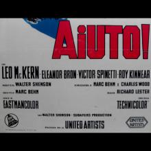 ITALY 1965 HELP ! AIUTO ! - Beatles Filmposter Movieposter Fotobusta - pic 1