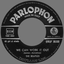 ITALY 1966 01 03 - QMSP 16388 - WE CAN WORK IT OUT ⁄ DAY TRIPPER - B - LABELS - pic 3