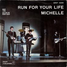 ITALY 1966 02 14 - QMSP 16389 - MICHELLE ⁄ RUN FOR YOUR LIFE - A - SLEEVES - pic 1
