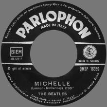 ITALY 1966 02 14 - QMSP 16389 - MICHELLE ⁄ RUN FOR YOUR LIFE - B - LABELS - pic 4