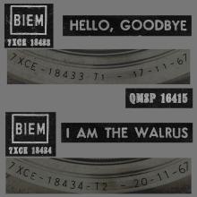 ITALY 1967 11 17 -20 - QMSP 16415 - HELLO, GOODBYE ⁄ I AM THE WALRUS - pic 4