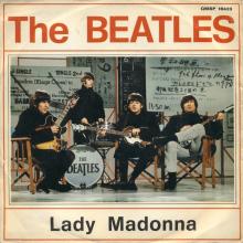 ITALY 1968 03 07 - QMSP 16423 - LADY MADONNA ⁄ THE INNER LIGHT - A - SLEEVES - pic 1