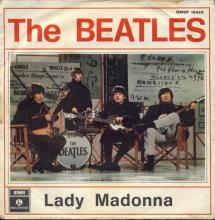 ITALY 1968 03 07 - QMSP 16423 - LADY MADONNA ⁄ THE INNER LIGHT - A - SLEEVES - pic 3