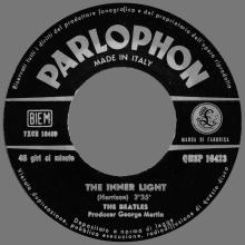 ITALY 1968 03 07 - QMSP 16423 - LADY MADONNA ⁄ THE INNER LIGHT - B - LABELS - pic 4