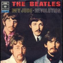 ITALY 1968 08 19 - A - QMSP 16433 - HEY JUDE ⁄ REVOLUTION - A - SLEEVE - pic 1