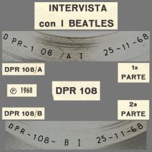 ITALY 1968 11 25 - DPR 108 - UNA SENSAZIONALE INTERVISTA DEI BEATLES + TRE DISCHI APPLE - A - pic 1