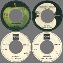 ITALY 1968 11 25 - DPR 108 - UNA SENSAZIONALE INTERVISTA DEI BEATLES + TRE DISCHI APPLE - A - pic 6