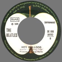ITALY 1972 01 11 - 3C 006-04982 - ALL TOGETHER NOW ⁄ HEY BULLDOG - B - LABELS - pic 4