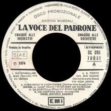 ITALY 1974 11 11 - LA VOCE DEL PADRONE - P.S. I LOVE YOU - 3C 010 70031 - EP  - pic 1