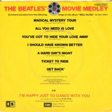ITALY 1982 10 13 - 1982 10 07 - 3C 006-07627 - MOVIE MEDLEY ⁄ I'M HAPPY JUST TO DANCE WITH YOU - A - SLEEVES - pic 2