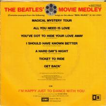ITALY 1982 10 13 - 1982 10 07 - 3C 006-07627 - MOVIE MEDLEY ⁄ I'M HAPPY JUST TO DANCE WITH YOU - A - SLEEVES - pic 1