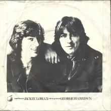 JACKIE LOMAX 1970 02 16 - HOW THE WEB WAS WOVAN ⁄ THUMBING A RIDE - HOLLAND - 5C 006-91115 M - APPLE 23  - pic 1