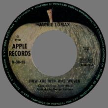JACKIE LOMAX 1970 02 16 - HOW THE WEB WAS WOVAN ⁄ THUMBING A RIDE -PORTUGAL - APPLE N-38-16  - pic 3