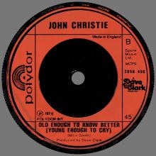 JOHN CHRISTIE - 4TH OF JULI - POLYDOR 2058 498 - pic 5