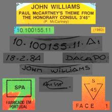 JOHN WILLIAMS - THE HONORARY CONSUL - PORTULGAL - DACAPO 10.100.155.11 - pic 4