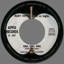 MARY HOPKIN - 1968 08 31 - THOSE WERE THE DAYS ⁄ TURN, TURN, TURN - SPAIN - APPLE - H-397 - pic 5
