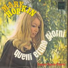 MARY HOPKIN - 1968 09 16 - THOSE WERE THE DAYS ⁄ TURN, TURN, TURN - ITALY - APPLE 2 - QUELLI ERANO GIORNI - pic 1