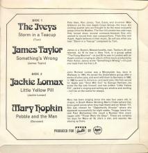 MARY HOPKIN - 1969 07 31 - PEBBLE AND THE MAN - WALLS ICE CREAM EP - APPLE EP - CT.1 - UK - pic 2
