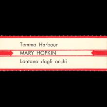 MARY HOPKIN - 1970 01 16 - TEMMA HARBOUR ⁄ LONTANO DAGLI OCCHI - APPLE 22 - FINLAND - pic 6