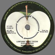 MARY HOPKIN - 1970 01 16 - TEMMA HARBOUR ⁄ LONTANO DAGLI OCCHI - APPLE 22 - HOLLAND - 5C 006-91098 M - pic 5