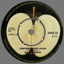 MARY HOPKIN - 1970 01 16 - TEMMA HARBOUR ⁄ LONTANO DAGLI OCCHI - APPLE 22 - NORWAY - pic 5