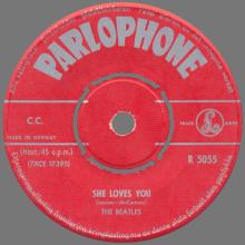 NO 1963 09 00 - SHE LOVES YOU ⁄ I'LL GET YOU - R 5055 - 2 - GN 1714 - SPORVOGNSEVENTYR - pic 1