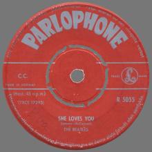 NO 1963 09 00 - SHE LOVES YOU ⁄ I'LL GET YOU - R 5055 - 3 - GN 1718 - NOEN VENTER PA DITT BREV - pic 1