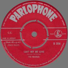 NO 1964 03 00 - CAN'T BUY ME LOVE ⁄ YOU CAN'T DO THAT - 2 - VIOLET - GN 1723 - UNDER MEXICOS SOL - pic 1