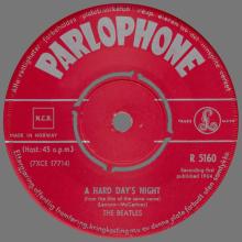 NO 1964 07 00 - A HARD DAY'S NIGHT ⁄ THINGS WE SAID TODAY - 3 - ORANGE - GN 1729 - LONG TALL SALLY - JAN HOILAND - pic 1