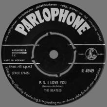NO 1964 09 00 - LOVE ME DO ⁄ P.S. I LOVE YOU - R 4949 -2 - VIOLET - GN 1729 - LONG TALL SALLY - JAN HOILAND - pic 5