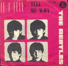 NO 1964 10 00 - IF I FELL ⁄ TELL ME WHY - DP 562 -1 - PINK - GN 1729 - LONG TALL SALLY - JAN HOILAND - pic 1