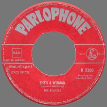 NO 1964 11 00 - I FEEL FINE ⁄ SHE'S A WOMAN - R 5200 - 1 - ORANGE - SS 350 - BABY LOVE - pic 5