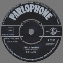NO 1964 11 00 - I FEEL FINE ⁄ SHE'S A WOMAN - R 5200 - 2 - ORANGE - SS 350 - BABY LOVE - pic 5