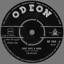 NO 1965 01 00 - ROCK AND ROLL MUSIC ⁄ EIGHT DAYS A WEEK - ND 7438 - 1 - YELLOW - SS 350 - BABY LOVE  - pic 5