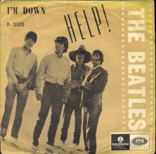 NO 1965 07 00 - HELP ⁄ I'M DOWN - R 5305 - 1 - BEIGE -LABEL 3 - F 5306 - DANCE, DANCE, DANCE  - pic 1