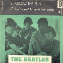 NO 1965 08 00 - I'LL FOLLOW THE SUN ⁄ I DON'T WANT TO SPOIL THE PARTY - SD 5981 - 1 - GREEN - LABEL 3 - F 5306 - DANCE, DANCE - pic 1
