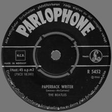 NO 1966 05 00 - PAPERBACK WRITER ⁄ RAIN - 1 - RED - LABEL 3 - SD 5987 - MICHELLE ⁄ GIRL - pic 3