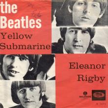 NO 1966 07 00 - YELLOW SUBMARINE ⁄ ELEANOR RIGBY - R 5055 - 2- RED - LABEL 5 - F 5602 - SLOOP JOHN B - pic 1