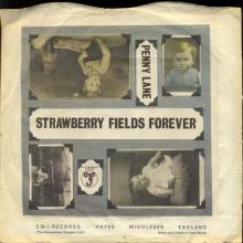 NO 1967 03 00 - STRAWBERRY FIELDS FOREVER ⁄ PENNY LANE - 1 - UK SLEEVE - LABEL 5 - pic 1