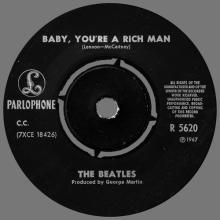 NO 1967 06 00 - ALL YOU NEED IS LOVE ⁄ BABY, YOU'RE A RICH MAN - R 5620 -1 - LABEL 5 - DB 8101 - KEN DODD - pic 5